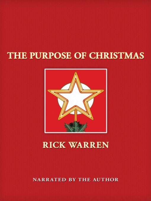 Title details for The Purpose of Christmas by Rick Warren - Available